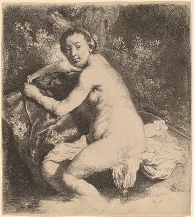 Diana på badet av Rembrandt van Rijn