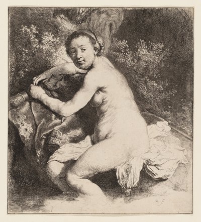 Diana på badet av Rembrandt van Rijn