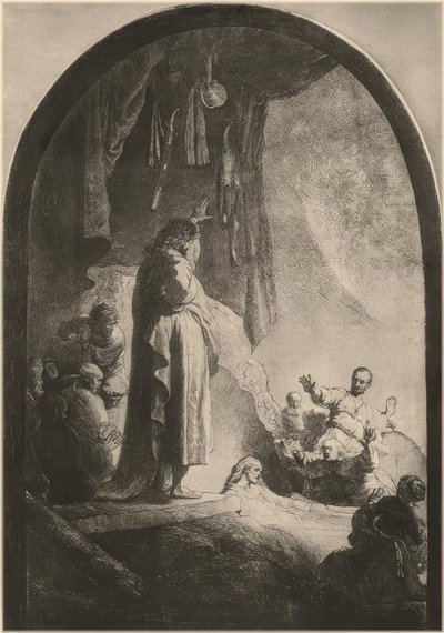 Oppreisningen av Lasarus av Rembrandt van Rijn