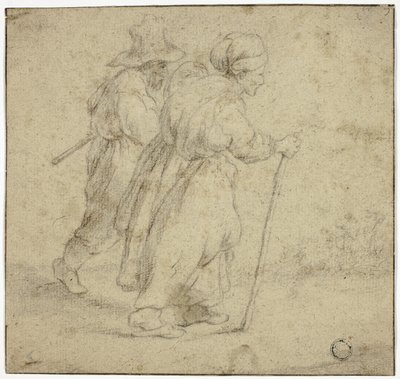 Eldre bondepar av Rembrandt van Rijn