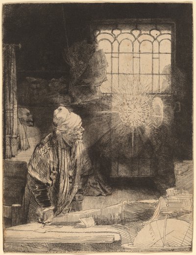 Faust av Rembrandt van Rijn