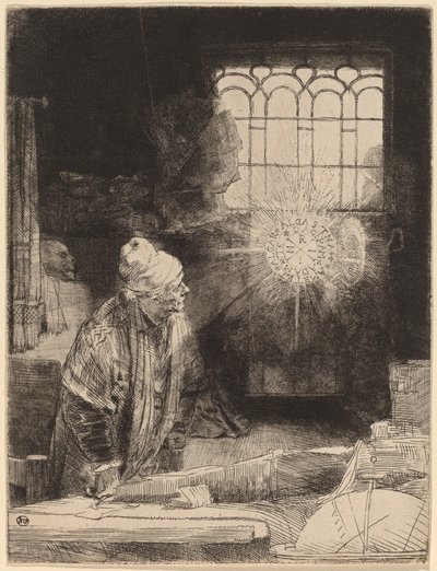 Faust av Rembrandt van Rijn