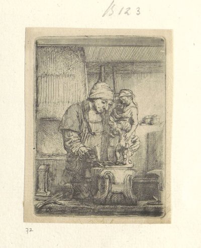 Goudsmid Samling av åttifem originaltrykk (serietittel) av Rembrandt van Rijn