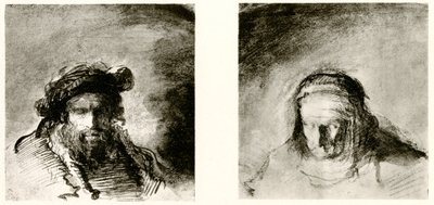 Hovedstudier av Rembrandt van Rijn