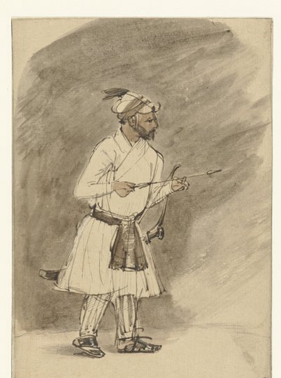 Indisk bueskytter av Rembrandt van Rijn