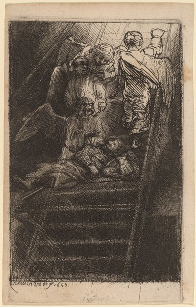 Jakobs stige av Rembrandt van Rijn