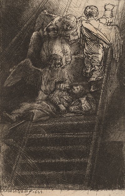 Jakobs stige, 1655. av Rembrandt van Rijn