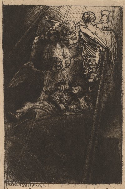 Jakobs stige, 1655. av Rembrandt van Rijn