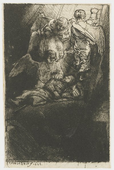 Jakobs stige av Rembrandt van Rijn