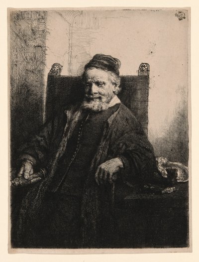 Jan Lutma, gullsmed av Rembrandt van Rijn