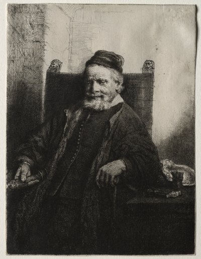 Jan Lutma, gullsmed av Rembrandt van Rijn