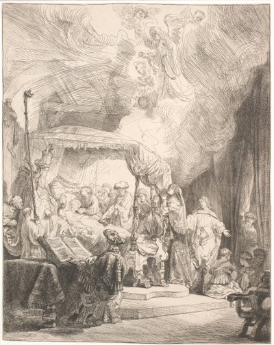 Jomfru Marias død av Rembrandt van Rijn