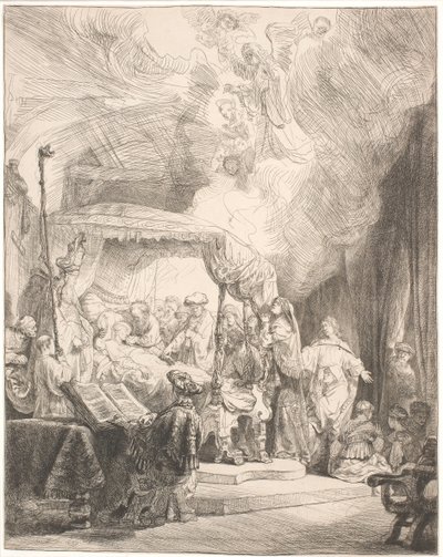 Jomfru Marias død av Rembrandt van Rijn