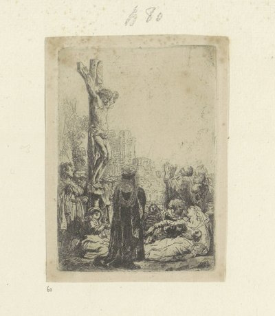 Kruising: liten plaat Samling av åttifem originaltrykk (serietittel) av Rembrandt van Rijn