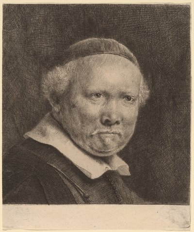 Lieven Willemsz van Coppenol: den større platen av Rembrandt van Rijn