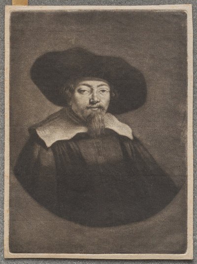 Portrett av Samuel Manasseh Ben Israel av Rembrandt van Rijn