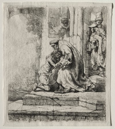 Return of the Prodigal Son av Rembrandt van Rijn
