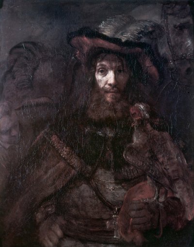 Rytter med en falk av Rembrandt van Rijn