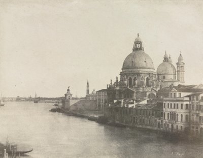 Santa Maria della Salute, utsikt over Canal Grande, Venezia av Rembrandt van Rijn