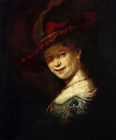 Saskia van Uylenburgh som jente, 1633. av Rembrandt van Rijn