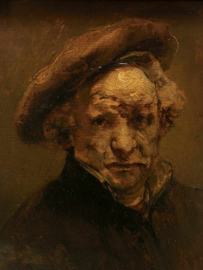 Selvportrett, ca 1659. av Rembrandt van Rijn