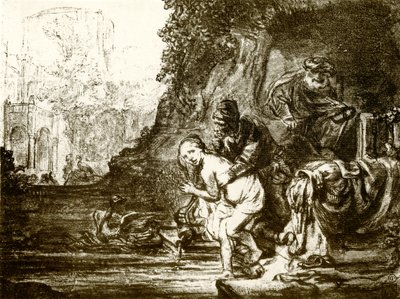 Susanna og de eldste av Rembrandt van Rijn