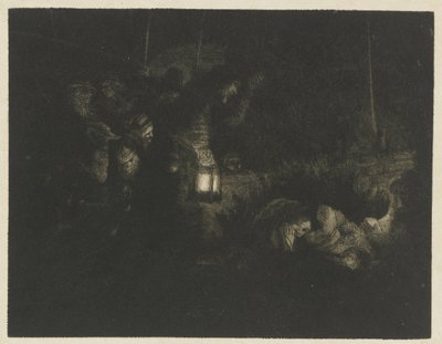 Hyrdenes tilbedelse Hyrdenes tilbedelse: et nattstykke av Rembrandt van Rijn