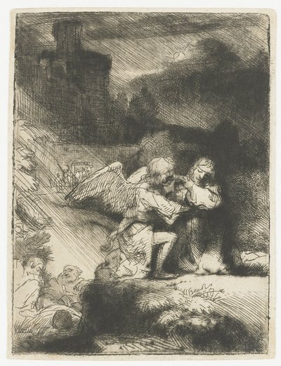 Kvalen i hagen Kvalen i hagen av Rembrandt van Rijn
