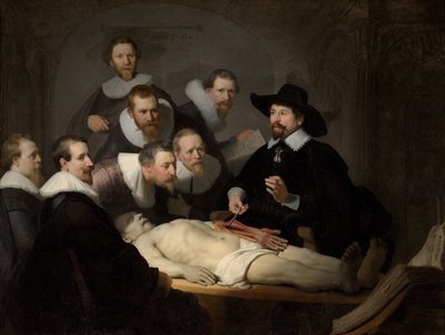 Anatomi leksjonen til Dr. Nicolaes Tulp av Rembrandt van Rijn