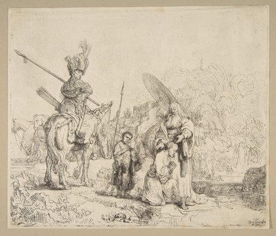 Eunukkens dåp, 1641. av Rembrandt van Rijn