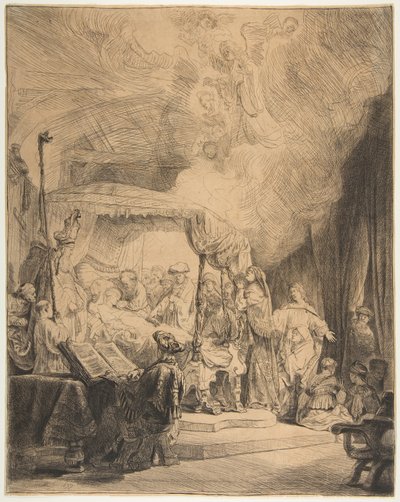 Jomfruens død, 1639. av Rembrandt van Rijn