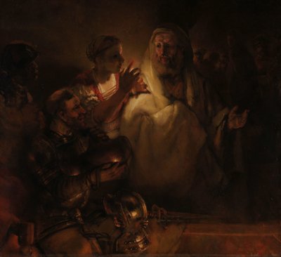 Fornektelsen av St. Peter av Rembrandt van Rijn