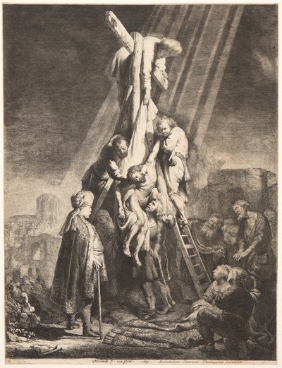 Nedstigningen fra korset av Rembrandt van Rijn