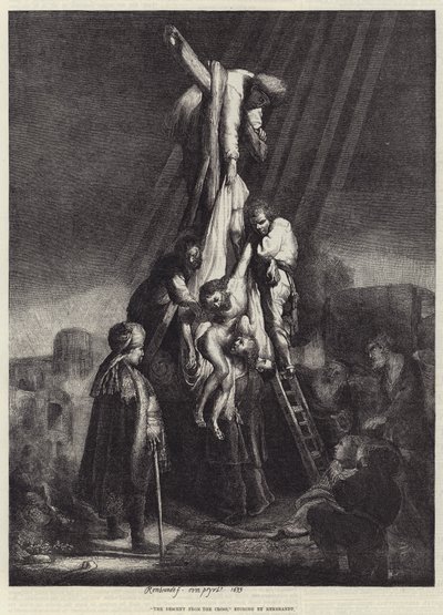 Nedstigningen fra korset av Rembrandt van Rijn