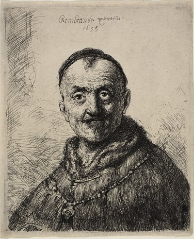 Det første orientalske hodet av Rembrandt van Rijn