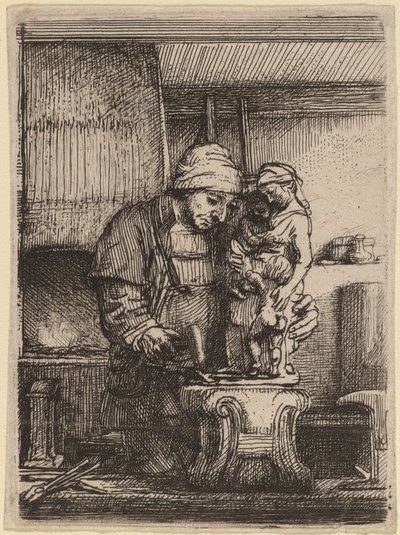 Gullsmeden av Rembrandt van Rijn