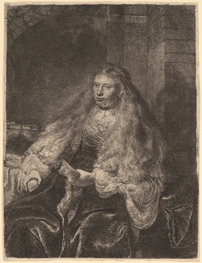 Den store jødiske bruden av Rembrandt van Rijn