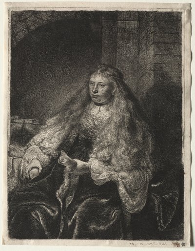 Den store jødiske bruden, 1634. av Rembrandt van Rijn