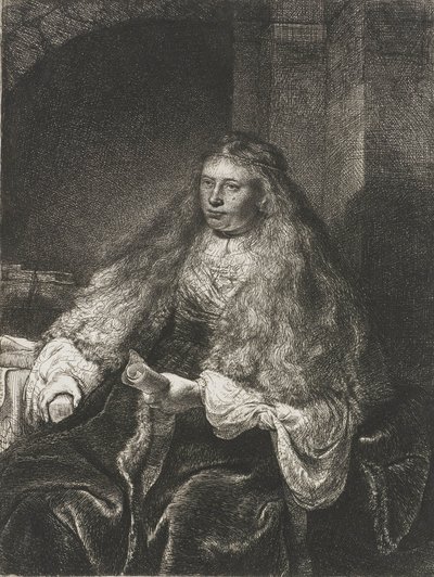 Den store jødiske bruden, 1635 av Rembrandt van Rijn