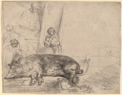 The Hog av Rembrandt van Rijn