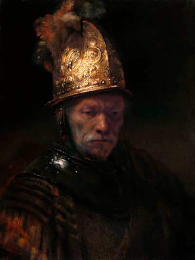 Mannen med den gylne hjelmen, ca. 1650 av Rembrandt van Rijn