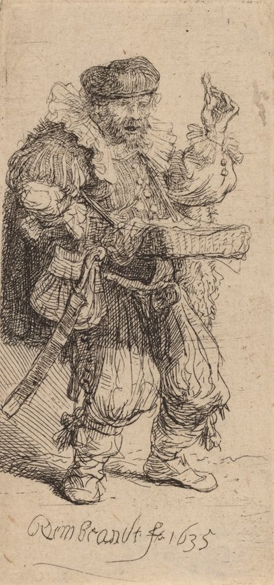 Kvaksalveren, 1635. av Rembrandt van Rijn