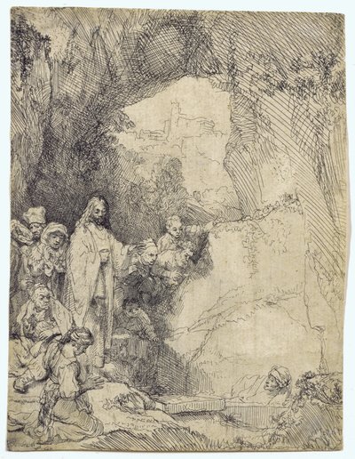 Oppreisningen av Lasarus av Rembrandt van Rijn