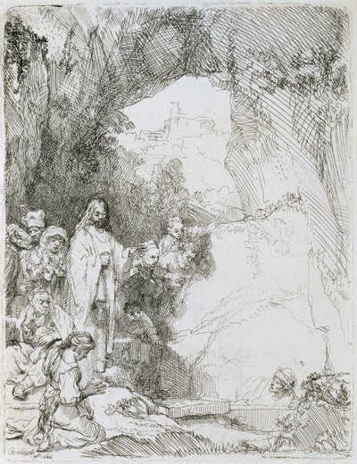 The Raising of Lasarus, 1642 av Rembrandt van Rijn