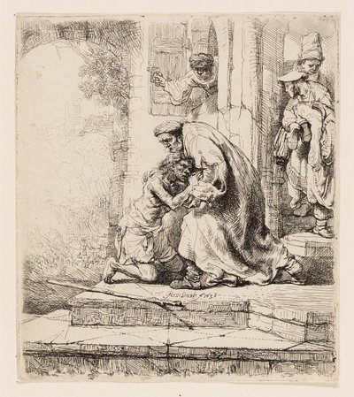 Den fortapte sønns retur av Rembrandt van Rijn