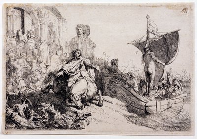 Lykkeskipet av Rembrandt van Rijn