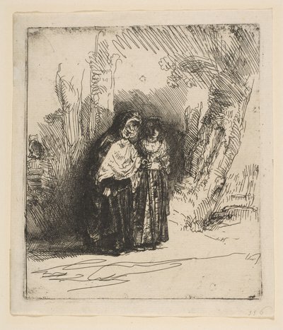 Den spanske sigøyneren Preciosa, ca. 1642. av Rembrandt van Rijn