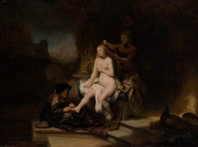The Toilet of Bathsheba, 1643. av Rembrandt van Rijn