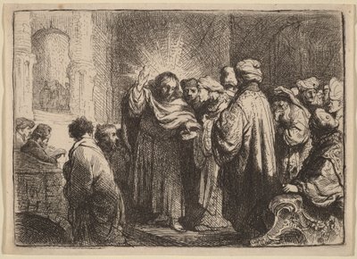 Tributpengene av Rembrandt van Rijn