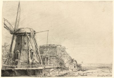Vindmøllen av Rembrandt van Rijn